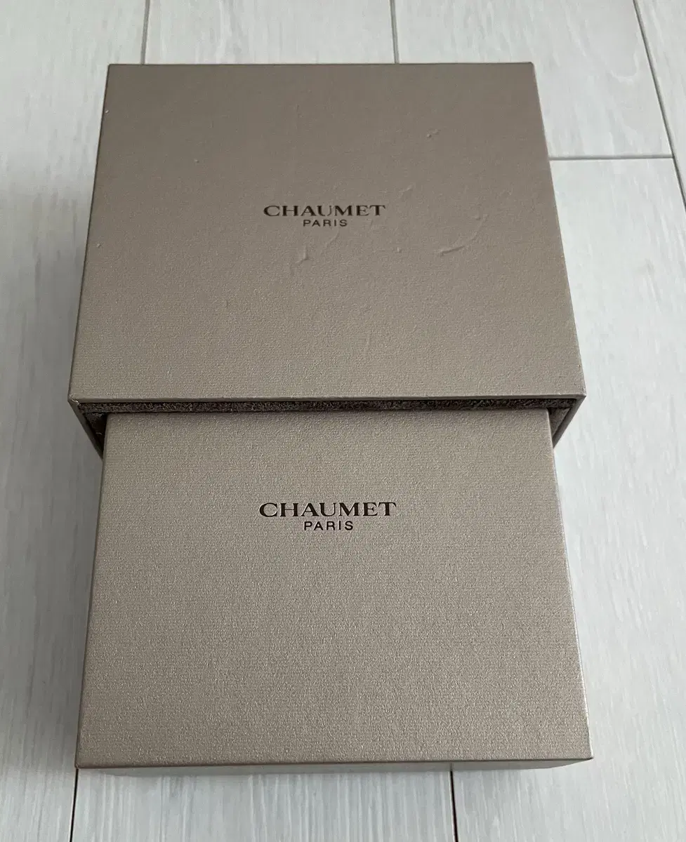 ショーメ　箱 CHAUMET - ショーメ CHAUMET ボックス 箱 ショッパー ショップ袋